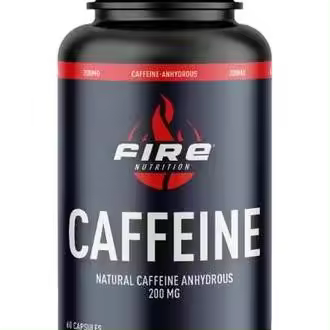 Fire Nutrition Caffeine Anhydrous 200Mg 60Caps - 1