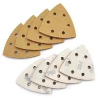 Juego De 40 Piezas De Papel De Herramientas Abrazaderas Oscilantes Con 6 Agujeros 40-240 Grit Para Pulir Madera - details 2