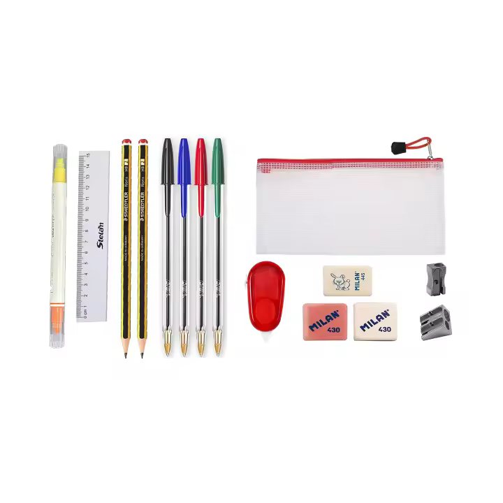 E-LONG Material Escolar Primaria Secundaria, Vuelta al Cole, Pack Material Escolar, Set Escolar Ahorro. - 1