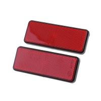 2pcs Reflector Rectangular Reflexivo Para Motocicleta ATV Scooter Moped 4 Wheelers Accesorios Exteriores De Seguridad Vial - details 3