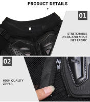 Chaqueta De Motocross Con Protección De Torso Y Espalda Certificada CE Para Motocicleta Resistente Al Desgaste Unisex - details 14