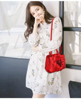 Bolso De Hombro Floral De Cuero PU Estilo Europeo Y Americano Nueva Moda 2024 Bolso Portátil Lindo Al Mejor Precio - details 0