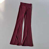 Leggings De Yoga Para Mujer Con Cintura Alta Y Pierna Ancha Transpirables Y Cómodas Pantalones Deportivos De Pierna Flared - details 6
