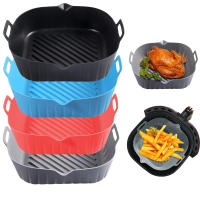Pote De Silicona Para Air Fryer Cesta De Hornear Antiadherente Reutilizable Microwaviable Para Hornear Panes Y Legumbres - details 3