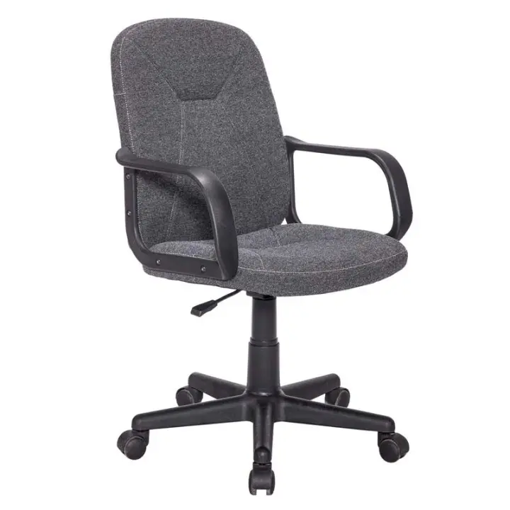Miroytengo Silla de Oficina Giratoria y Elevable Con ruedas Color Gris - 1