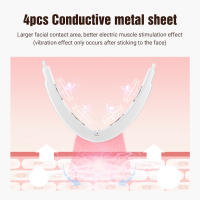 Correa Masajeadora Facial Eléctrica V-Face Lifter Con Control Remoto Eliminador De Doble Mentón LED 5 Modos Afirmación Belleza Dispositivo - details 3