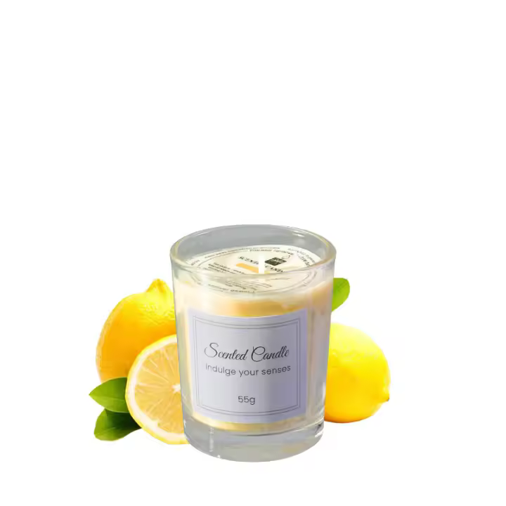 Exclusiva vela perfumada creativa de alta gama, cera de soja hecha a mano sin humo, exquisita caja de regalo de vidrio, perfecta como recuerdo - 1
