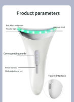 Nuevo Dispositivo De Belleza LED Photon Therapy Antiarrugas EMS Masajeador Facial Y Cuello Levantador 2024 Tendencia En Cuidado De La Piel - details 11