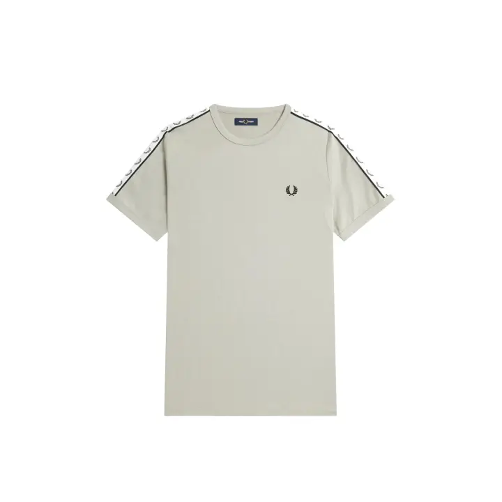 Fred Perry Taped Ringer T-Shirt M4620 Limestone - 1