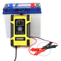 Cargador De Batería Universal 12V 12A/5A Alta Potencia Para Coche SUV Camión Mantenimiento De Batería 12V 24V AGM GEL WET - details 16