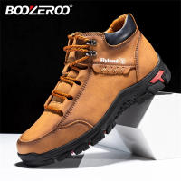 FLYLAND Zapatos Casuales De Cuero Clásico Para Hombres Botas De Tobillo De Negocios Y Conducción Moda Suela De Goma Transpirables Y Aumentan La Altura - details 0
