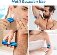 Afeitadora eléctrica, afeitadora rotativa recargable, afeitadora facial portátil, minimáquina de afeitar para Barba - details 4