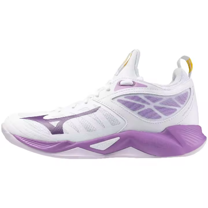 Zapatillas marca Mizuno modelo V1Gc224010 para mujer en color blanco - 1