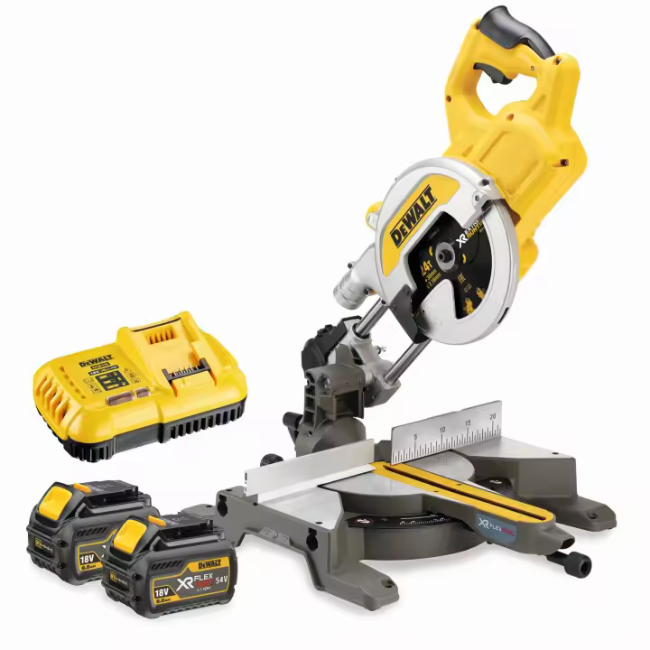 Dewalt DCS777T2-QW - Ingletadora Telescópica sin escobillas XR FLEXVOLT 54V - 1