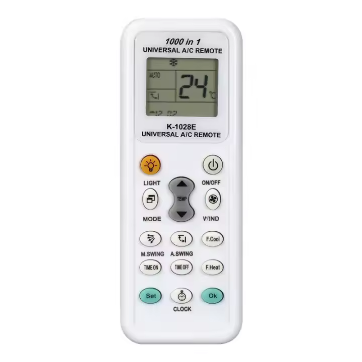Control Remoto Universal Para A/C 1000 En 1 K1028E LCD De Bajo Consumo De Energía Para Aire Acondicionado MRSVI - 1