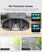 Gafas De Ciclismo Kapvoe UV400 Para Hombre Y Mujer Gafas De Sol Para Montar En Bicicleta Correr Esquiar Pesca Y Escalada - details 3