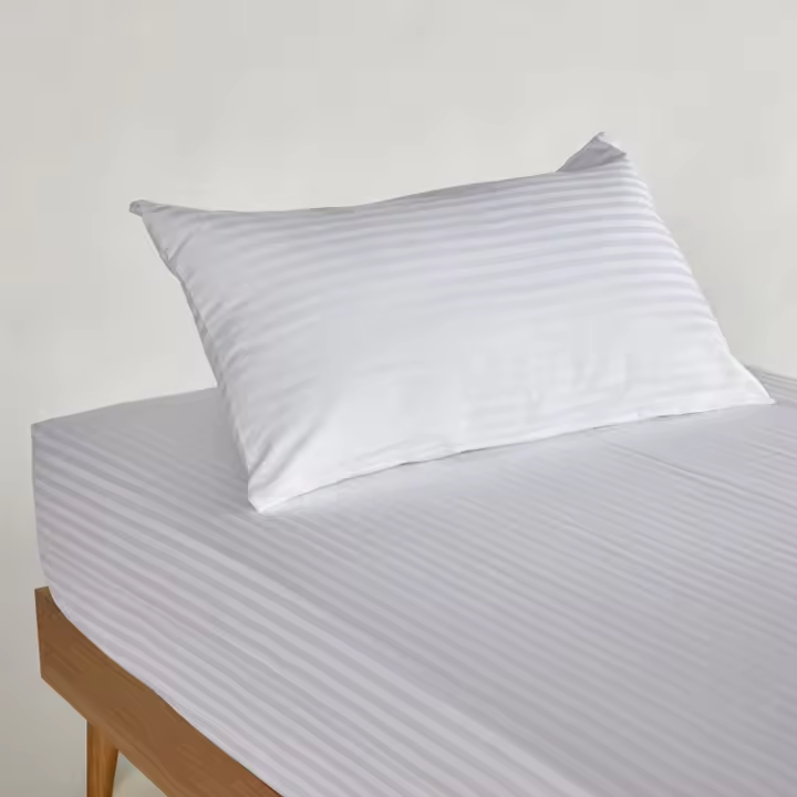 10XDIEZ Funda almohada algodón cruzadillo - Diseñada para brindar comodidad y frescura durante el descanso nocturno - 1