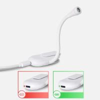 Luz De Libro LED Mini 3 Colores Protección Ocular Ajustable Con Clip 360° Giratorio Lámpara De Estudio Recargable Para Viajes Y Lectura En La Habitación - details 11
