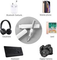 Kit de limpieza AirPod, 3 en 1 Airpod Cleaner Pen with Esponja, auriculares inalámstricos Clean Pen, Kit de limpieza de auriculares Multifunctional-Blanco - details 4