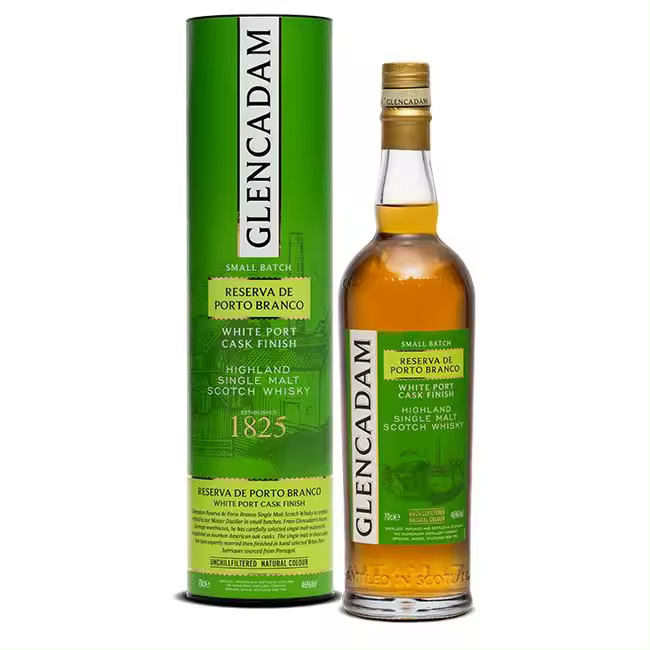 GLENCADAM SINGLE MALT WHISKY "RESERVA PORTO BRANCO" 70CL 46% - 1