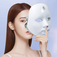 Máscara De Luz LED Para El Rostro Con Carga USB 7 Colores Terapia Fotónica Belleza Anti-Edad Rejuvenecimiento Piel Blanqueadora Cuidado De La Piel - details 18