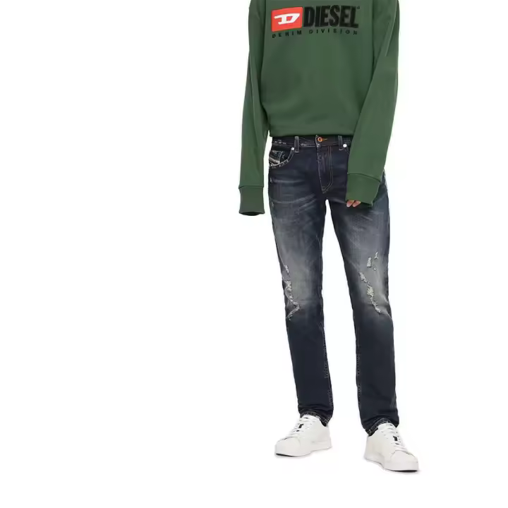 Ropa hombre Pantalones Diesel Vaqueros Thommer Azul - 1