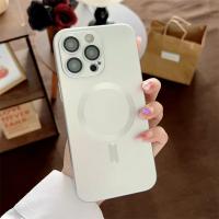 Funda De Teléfono De Lujo Magsafe Con Carga Inalámbrica Para iPhone 15 14 13 12 11 pro Max 15 plus Magnética Mate Protección De Lente Bumper - details 9