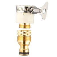 Adaptador De Grifo Universal Para Tubo De Jardín 15-23mm Conector De Agua Herramientas De Riego Material Aleación De Aluminio Pintura De Cobre - details 7