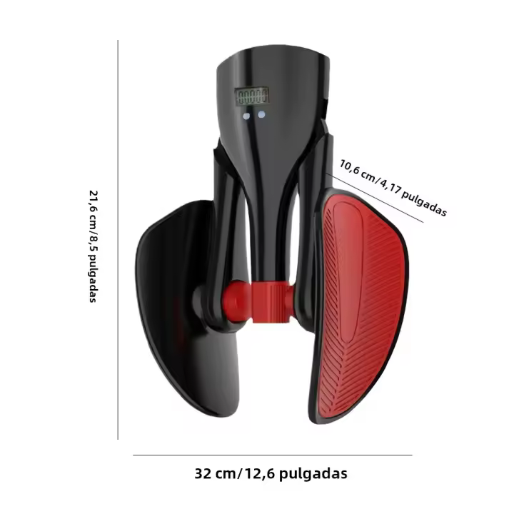 Entrenador De Músculo De Pierna Con Contador Anti Deslizamiento Equipo De Fitness Para Miembros Inferiores Máquina De Musculación De Pecho Unisex - 1