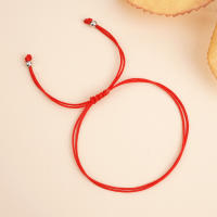 Pulseras De Hilo Rojo Go2boho Hechas a Mano Para Hombres Y Mujeres Joyería Minimalista Bohemia Multicapa Para Festival Regalo - details 5
