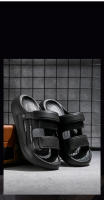 Sandalias De Hombre Moda Deportiva Con Suela EVA Gruesa De 5CM Comodidad Suave QuikFoam Pantuflas Para Playa Y Calle - details 8