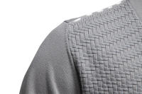 2024 nuevo Otoño e Invierno chaqueta suéter con cuello en V para hombres cárdigan de tamaño europeo chaqueta suéter delgada y moderna para hombres - details 7