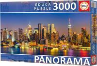 Educa Puzzle 3000 piezas  Skyline New York Panorámico Medidas: 144 x 68 cm Educa 19948 - details 4