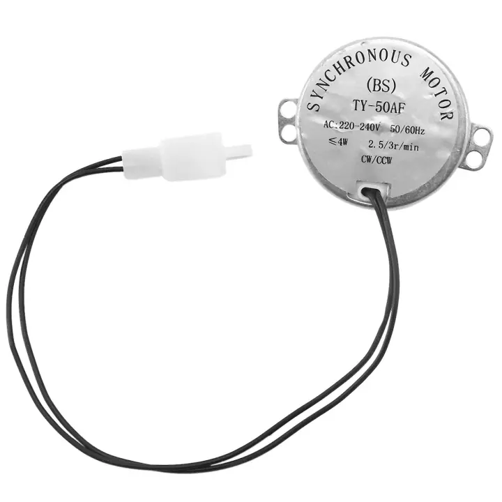 1 Unids Incubadora Automática de Torneado de Huevo Motor Síncrono 2,5/3R/min Cw/CCW Granja de Pollo 220V - 1