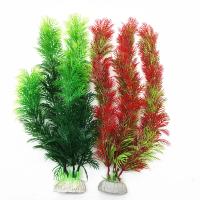 Plantas Artificiales Para Acuario 30cm Decoración De Agua Adornos Verdes Para Tanque De Peces Decoración De Hierba Accesorios - details 6