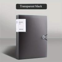 Organizador De Documentos A4 Con 60 Bolsillos Transparentes - Estantería Multi Capa Para Escuela Y Oficina En Plástico - details 11