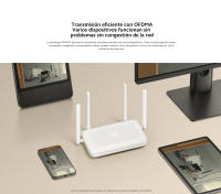 Xiaomi Router AX1500, Wi-Fi 6 de 5 GHz, Puertos Gigabit Ethernet autoadaptables, Aceleración gaming en smartphones Xiaomi - details 7