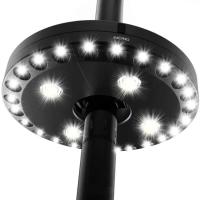 Luz De Paraguas LED 28 Para Patio Con 3 Modos De Brillo Para Jardín Y Tiendas De Camping Iluminación Interior Y Exterior - details 0