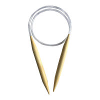 Juego De Agujas De Tejer Circulares De Madera 10mm/12mm Con Tubo De Plástico Herramientas De Tela Para Adultos Unisex - details 4