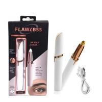 Afeitadora De Cejas Eléctrica Portátil Para Mujeres Recargable Trimmer De Pelo Facial Mini Cuchilla Rechargeable Para Eliminar Vello Del Cuerpo Y Cejas - details 2