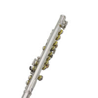 SLADE Flauta Piccolo Silvery C Key Tamaño Medio Cupronickel Instrumento De Viento Con 16 Agujeros Para Música - details 6