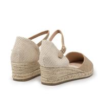 Alpargatas de mujer AMARPIES ACX28502PLAT VALENCIANA CUÑA YUTE HEBILLA PLATINO 35591 25V - details 1