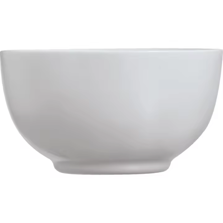 LUMINARC DIWALI GRANIT Bol Opal 14,5CM Gris Brillo Fabricado en Francia Vidrio templado extra resistente - 1