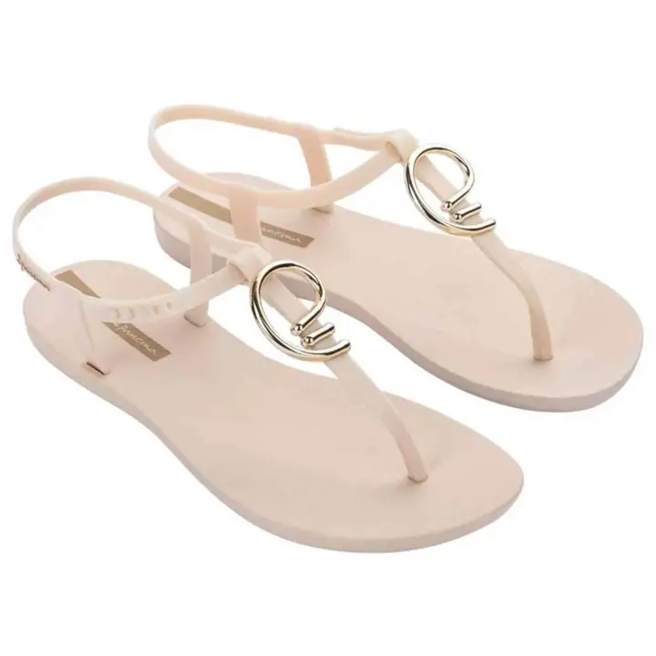 Chanclas Ipanema modelo Ip 83656-Bf492 Beige Dorado en color Beig - 1
