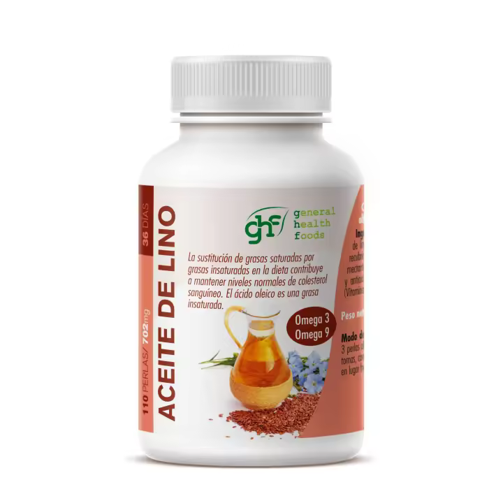 Ghf Aceite De Lino 710Mg 110 Perlas - 1