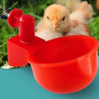 6-36Pcs Copa De Bebida Automática Para Pollos Pato Plástico Fábrica De Pollo Instalación Fácil Dispensador De Alimentos Para Pájaros - details 0