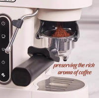 Máquina de Café Espresso HiBREW H14, 20 Bares de Alta Presión, Configuración de Molinillo de 15 Marchas, Función de Pre-Infusión, Control de Temperatura NTC, Ajuste de Capacidad de Taza - Beige - details 5