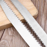 2Pcs Hojas De Sierra Reciprocante De 9 Pulgadas En Acero Inoxidable S1122C Para Cortar Carne Hueso Madera Alta Resistencia Para DIY En El Hogar - details 2