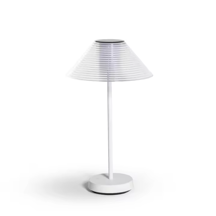 Ledkia Lámpara de Mesa LED Portátil Exterior con Batería USB Recargable Katuma Blanco - 1