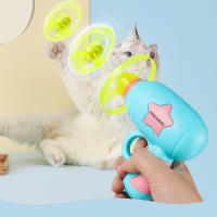 Nueva Juguete Interactivo Para Gatos Divertido Mini Disco Volador Catapultón Juguete Para Perros Y Gatos Masticable Para Jugar - details 3
